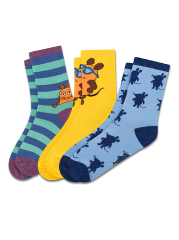 koaa Socken Maus in mehrfarbig