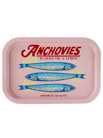 Butlers Deko-Tablett ANCHOVIES in Rosa