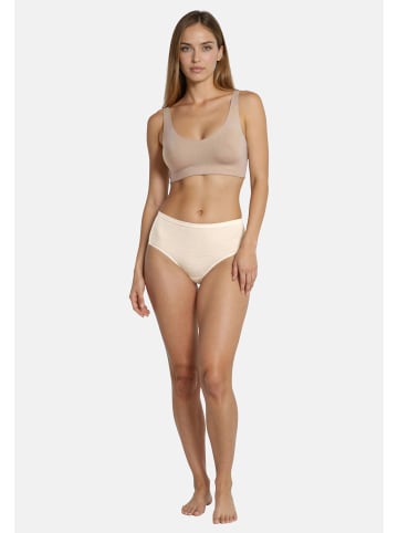 SPEIDEL Midi Slip Cotton & More in Beige / weiß
