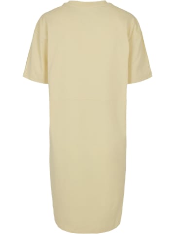 Urban Classics Urban Classics Damen Ladies Organic Oversized Slit Tee Dress in softyellow