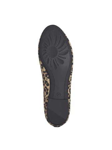 Marco Tozzi Ballerinas in Animal