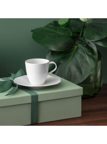 Villeroy & Boch 6er Set Kaffeetassen Pura 150 ml in weiß