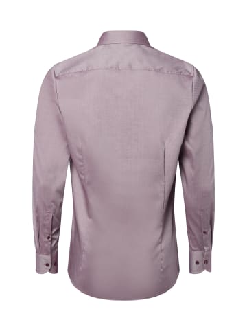 OLYMP  Hemd in aubergine