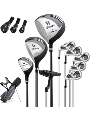 COSTWAY Golfschläger Set Herren in Grau