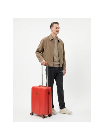 BRIC`s Ferrara 4 Rollen Kabinentrolley S 55 cm in red
