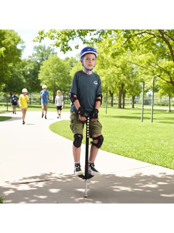 relaxdays Pogo Stick in Schwarz - 35 kg