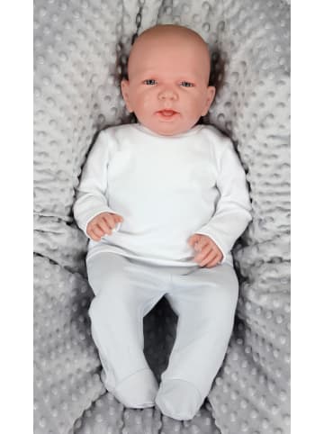 TupTam Baby Jungen Langarmshirt 5er Pack in weiß