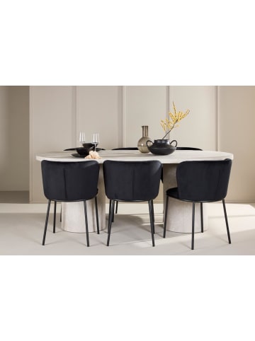ebuy24 Essgruppe Narvik (7-teilig) Beige 100 x 200 cm