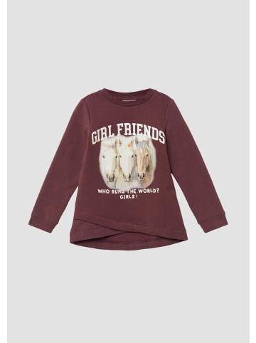 s.Oliver Sweatshirt in 4927_bordeaux