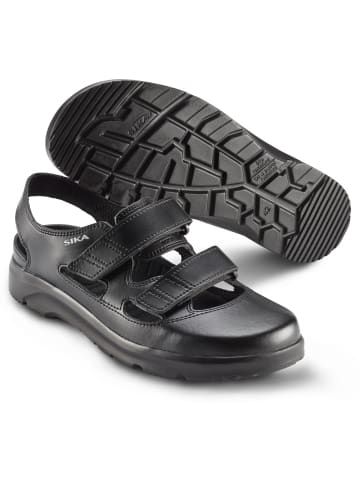Sika Sandale in Schwarz