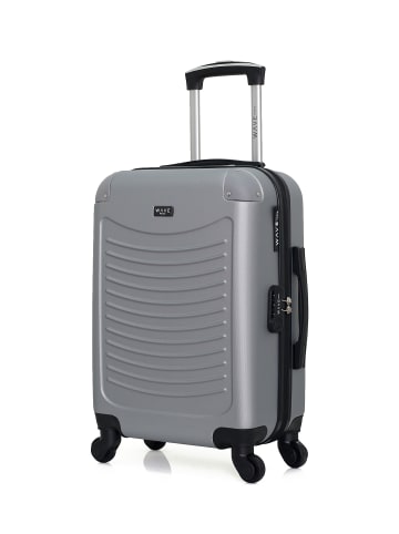 WAVE PARIS Hartschalen Handgepäck CONGO in HeLgrau (37L)