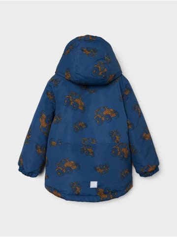 name it Jungen Outdoor Jacke mit Kapuze in Blau