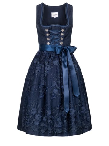 Nübler Dirndl midi Gloria in Blau