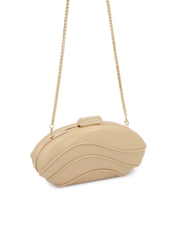 Kazar Clutches in Beige