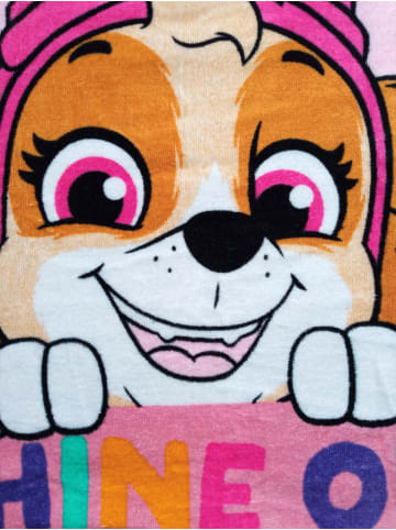 Paw Patrol Paw Patrol Badeponcho Handtuch Badetuch mit Kapuze 50 x 100 cm in rosa