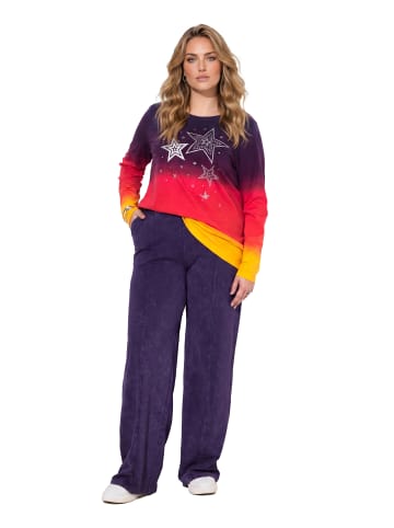 MIAMODA Jogginghose in schwarze Johannisbeere