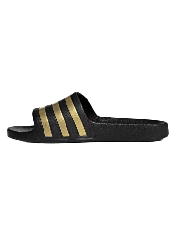 adidas Badeschuhe Adilette Aqua in Schwarz