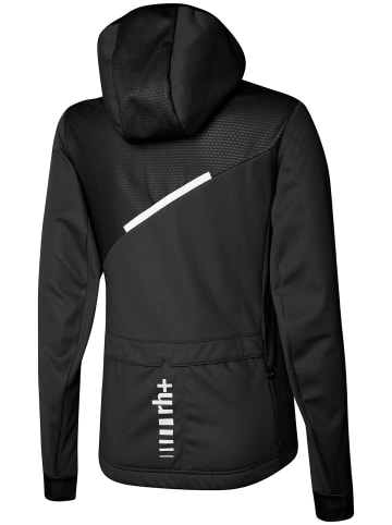 rh+ Radjacke Hooded Soft Shell W Jacket in black
