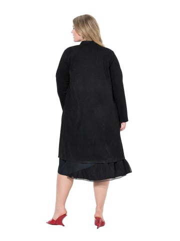 MIAMODA Longjacke in schwarz
