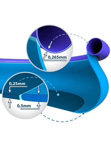 Intex Aufstellpool in blau
