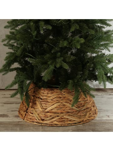 MARELIDA Weihnachtsbaumrock Abdeckung für Baumständer D: 57cm in braun