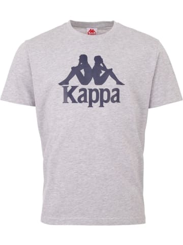 Kappa T-Shirt "T-Shirt mit Logoprint" in Grau