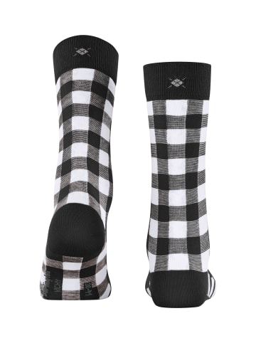 Burlington Vichy Socke in Black