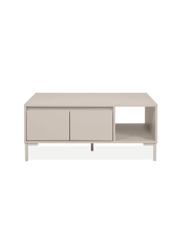 CALICOSY Couchtisch NERIO in Beige - (W) 100 x (H) 43 x (L) 60 cm