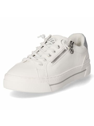 Tom Tailor Schnürhalbschuh in weiss