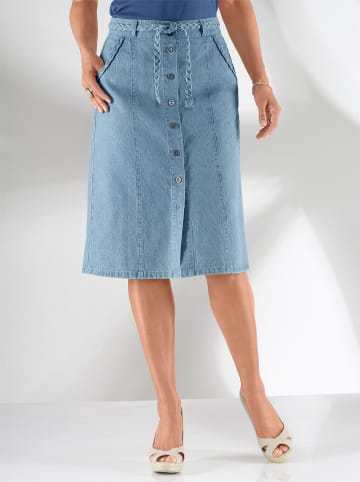 WITT WEIDEN Jeansrock in blue-bleached