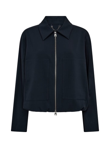 Mos Mosh Karmen Panama Jacket in Salute Navy