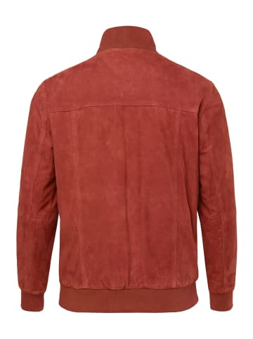 JP1880 Lederjacke in zimtbraun