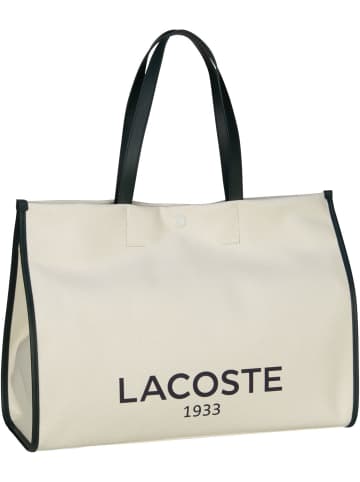 Lacoste Shopper Heritage Canvas L Shopping Bag 4342 in Farine/Sinople