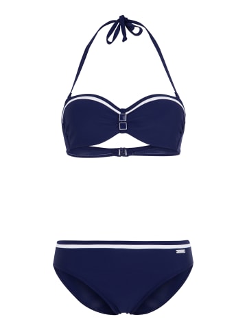 LASCANA Bügel-Bandeau-Bikini in marine