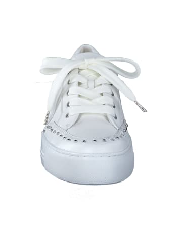 Paul Green Sportliche Schnürschuhe in Weiß