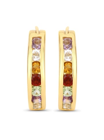 Rafaela Donata Ohrringe Sterling Silber Amethyst in gelbgold