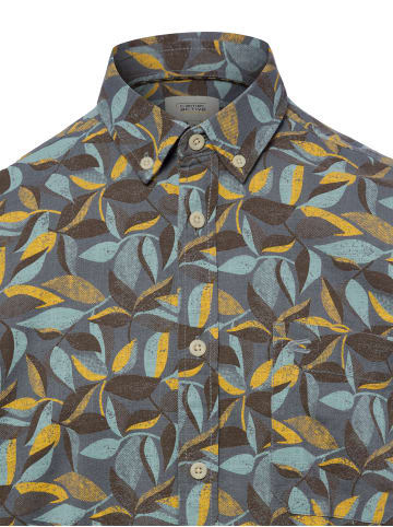 Camel Active Hemd in blau gelb - 0003