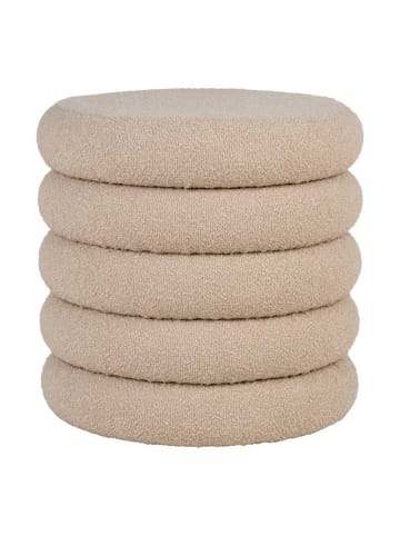 House Nordic Pouf  BROOKLYN mit Stauraum Bouclé