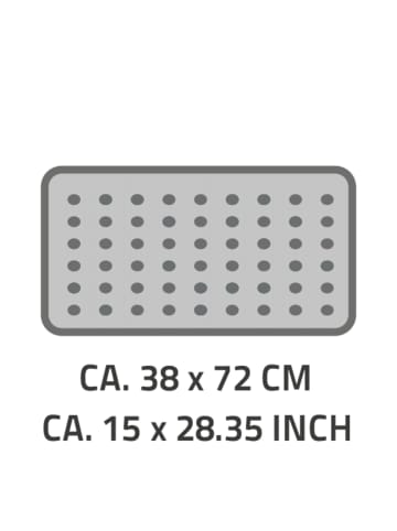 RIDDER Wanneneinlage Plattfuß braun