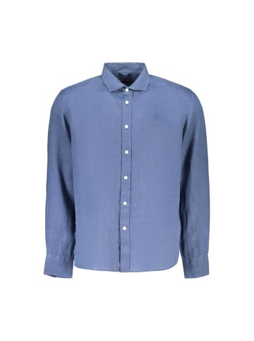 North Sails Blau Herren Hemd aus Leinen