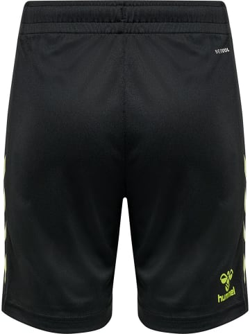 Hummel Hummel Shorts Hmlcore Multisport Kinder Atmungsaktiv Schnelltrocknend in BLACK/LIME POPSICLE