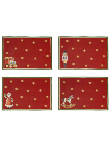 Villeroy & Boch 4er Set Jubiläums-Platzsets Toy's Delight 48 x 32 cm bunt in bunt