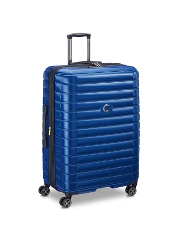 Delsey Shadow 5.0 4-Rollen Trolley 82 cm (gelb glaenzend) in blau