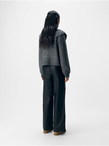 Object Strickjacke in Medium Grey Melange