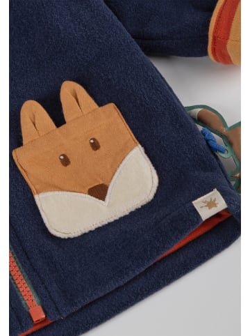 Sigikid Polarfleecejacke Wild Fox in Dunkelblau