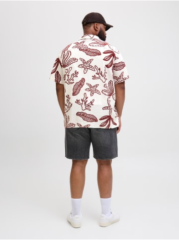 JACK & JONES PLUS Hemd in Cloud Dancer