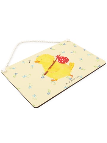 Mr. & Mrs. Panda Türschild Küken Wander ohne Spruch in Blumig