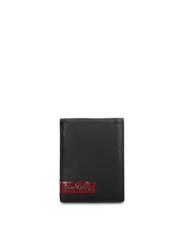 Pierre Cardin Geldbörse in BLACK+RED