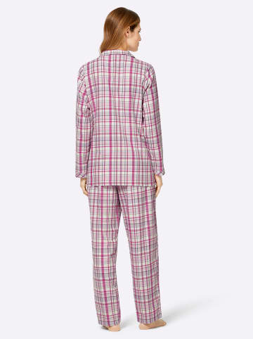 Comtessa Pyjama in rosé-kariert