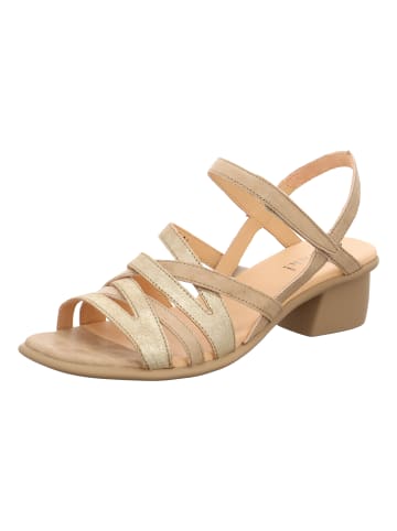 Think! Riemchensandalette in beige